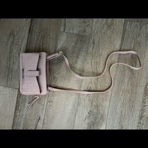 Guess pink crossbody purse/bag